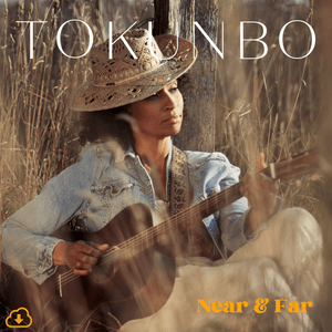 Cover for TOKUNBO's HiRes Audio Single 'Near & Far' containing title & download icon